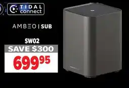 2001 Audio Video SW02 Sound Bar & 8 Powered Subwoofer offer