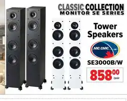 2001 Audio Video SE3000B Tower Speakers offer