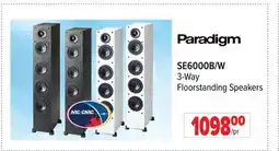 2001 Audio Video SE6000B 3-Way Floorstanding Speakers offer