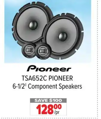 2001 Audio Video TSA652C 6-1/2|| Component Speakers offer