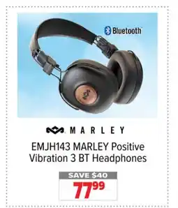 2001 Audio Video EMJH143 Positive Vibration 3 BT Headphones offer