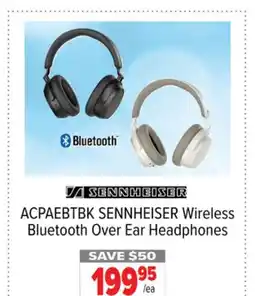 2001 Audio Video ACPAEBTBK Wireless Bluetooth Over Ear Headphones offer