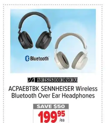 2001 Audio Video ACPAEBTBK Wireless Bluetooth Over Ear Headphones offer