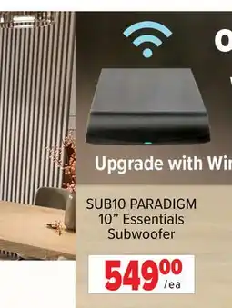 2001 Audio Video SUB10 10 Essentials Subwoofer offer