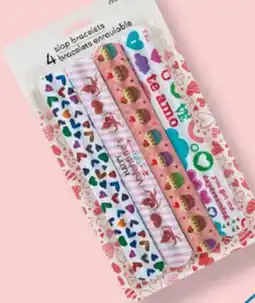 Party City Valentine's Day Ruler Slap Bracelets for Valentine/Anniversary Gift offer