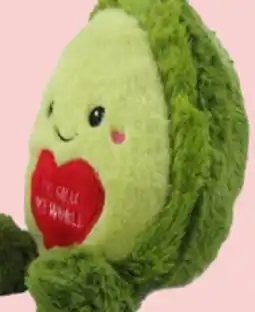 Party City 7.5-in Valentine's Day Avocado Plush offer