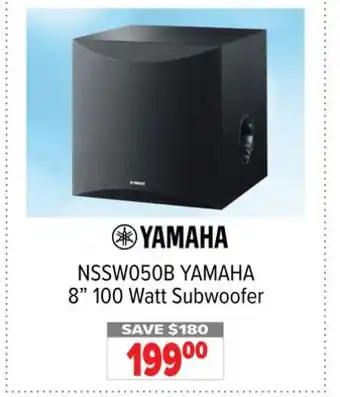 2001 Audio Video NSSW050B 8 100 Watt Subwoofer offer