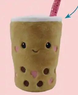 Party City 10-in Valentine's Day Boba Tea Cup Plush offer