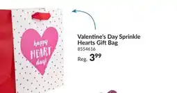 Party City Valentine's Day Mini Sprinkle Hearts Gift Bags for Valentine's offer