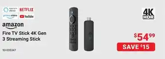 Visions Electronics Fire TV Stick 4K Gen 3 Streaming Stick offer