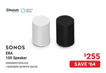 Visions Electronics SONOS ERA 100 Speaker offer