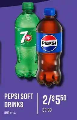 Canex PEPSI SOFT DRINKS offer