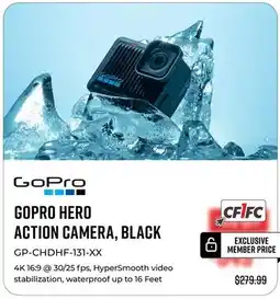 Canex GOPRO HERO ACTION CAMERA, BLACK offer