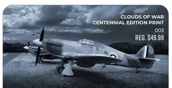 Canex CLOUDS OF WAR CENTENNIAL EDITION PRINT offer