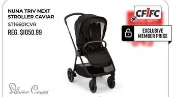 Canex NUNA TRIV NEXT STROLLER CAVIAR offer