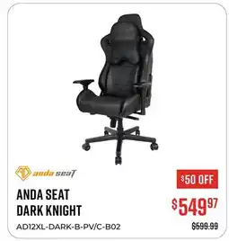 Canex ANDA SEAT DARK KNIGHT offer