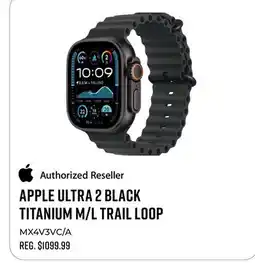 Canex APPLE ULTRA 2 BLACK TITANIUM M/L TRAIL LOOP offer