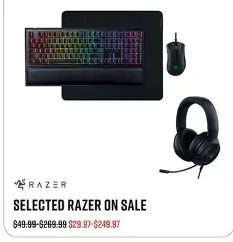 Canex SELECTED RAZER ON SALE offer