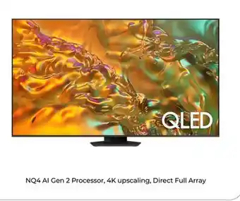 Canex SAMSUNG 65 4K 120HZ QLED SMART TV Q82D SERIES offer