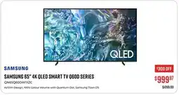 Canex SAMSUNG 65 4K QLED SMART TV Q60D SERIES offer