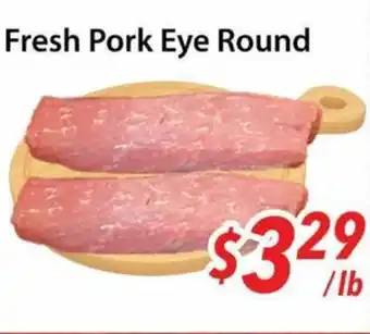 Bestco Food Mart Fresh Pork Eye Round offer