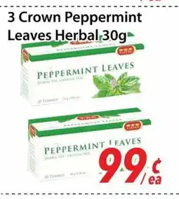 Bestco Food Mart 3 Crown Peppermint Leaves Herbal offer