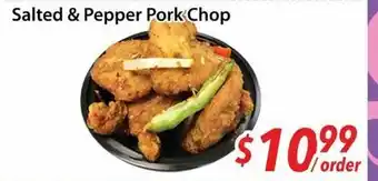 Bestco Food Mart Salted & Pepper Pork Chop offer