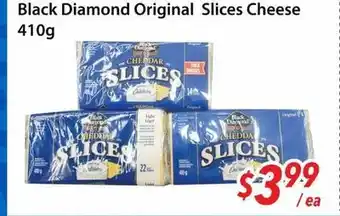 Bestco Food Mart Black Diamond Original Slices Cheese offer