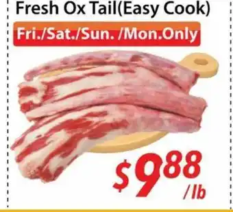 Bestco Food Mart Fresh Ox Tail (Easy Cook) offer