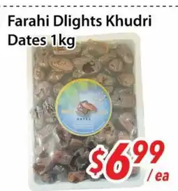 Bestco Food Mart Farahi Dlights khudri Dates offer