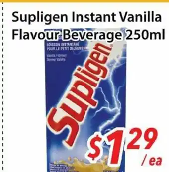 Bestco Food Mart Supligen Instant Vanilla Flavour Beverage offer