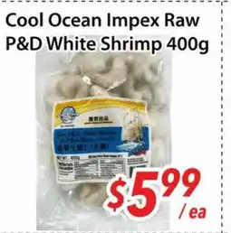 Bestco Food Mart Cool Ocean Impex Raw P&D White Shrimp offer