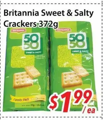 Bestco Food Mart Britannia Sweet & Salty Crackers offer