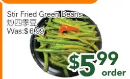 Ample Food Market Stir Fried Green Beans offer