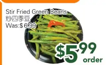 Ample Food Market Stir Fried Green Beans offer