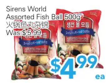 Ample Food Market Sirens World Assorted Fish Ball offer