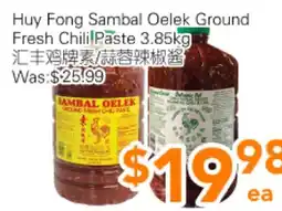 Ample Food Market Huy Fong Sambal Oelek Ground Fresh Chili Paste offer