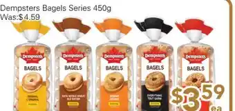 Ample Food Market Dempsters Bagels Series offer