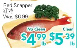 Ample Food Market Red Snapper offer