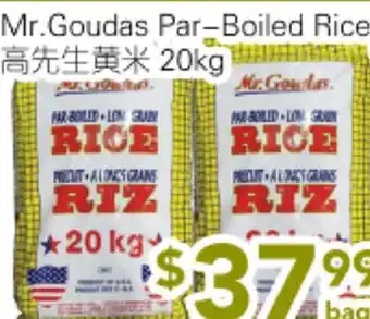 Ample Food Market Mr.Goudas Par-Boiled Rice offer