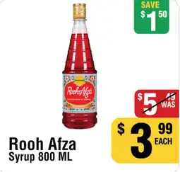 Iqbal Foods Rooh Afza Syrup offer