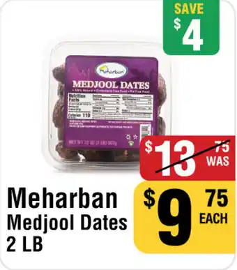 Iqbal Foods Meharban Medjool Dates offer