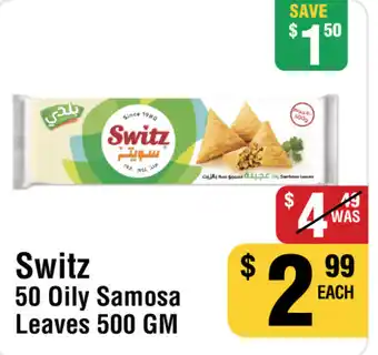 Iqbal Foods Switz 50 Oily Samosa Leaves offer