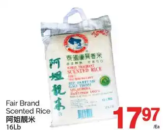 T&T Supermarket FAIR BRAND SCENTED RICE offer