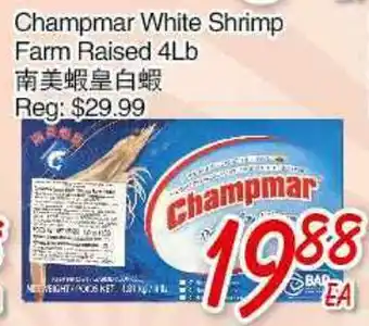 Foody Mart Champmar White Shrimp Farm Raised offer