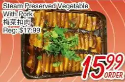 Foody Mart Steam Preserved Vegetable with Pork offer