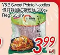 Foody Mart Y&B Sweet Potato Noodles offer