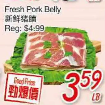 Foody Mart FRESH PORK BELLY offer