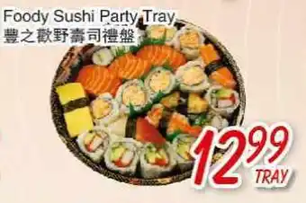 Foody Mart Foody Sushi Party Tray offer