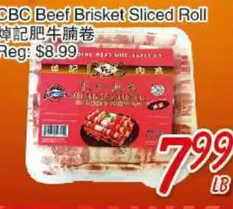 Foody Mart CBC Beef Brisket Sliced Roll offer